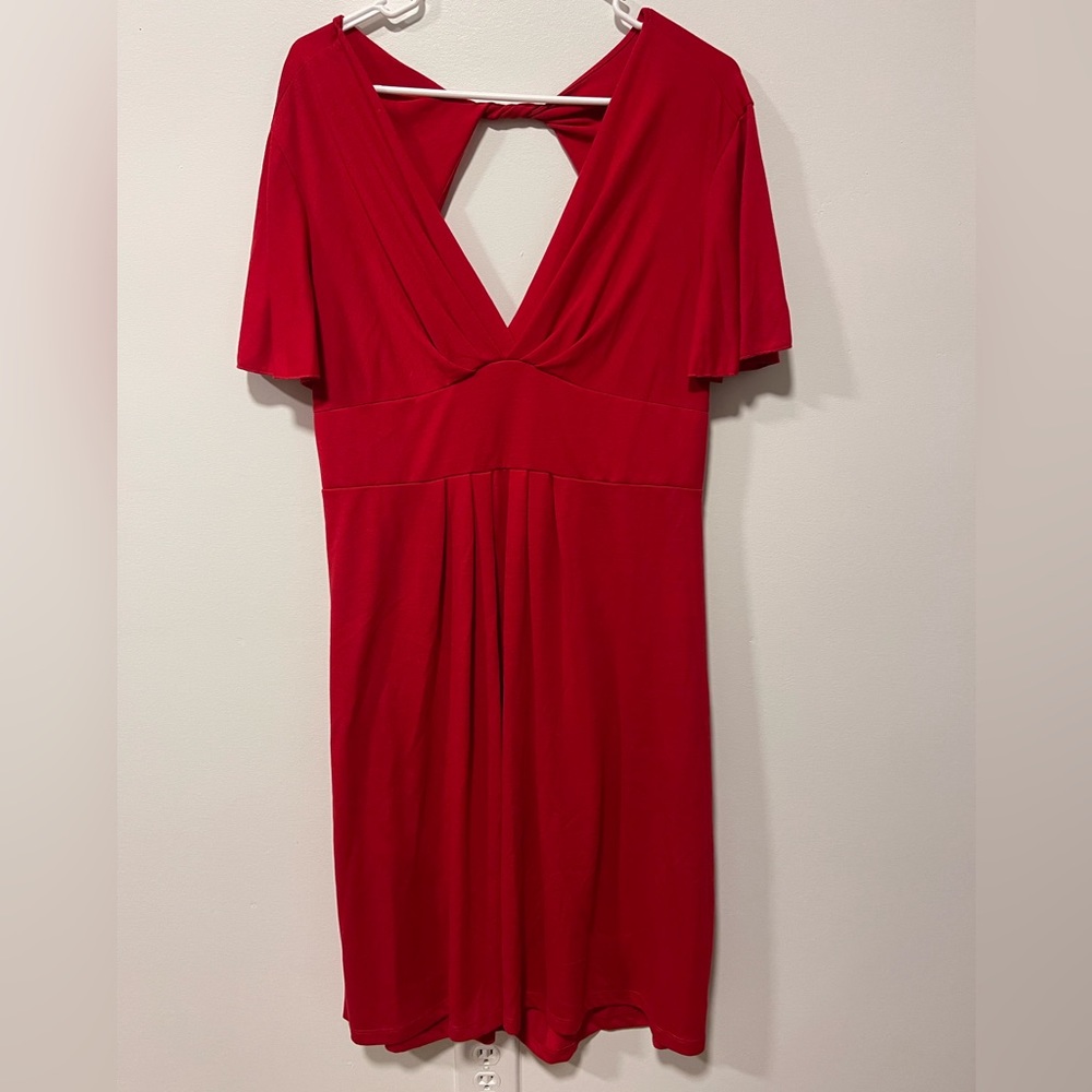 Flirty and Feminine Red Dress